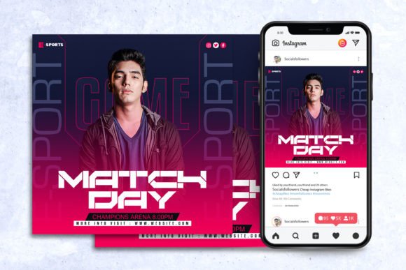 Download E-Sports Gaming Social Media Post - Social media post Collection