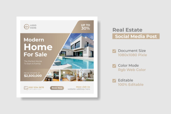 Download Real Estate Social Media Post and Ads - Social media post Collection