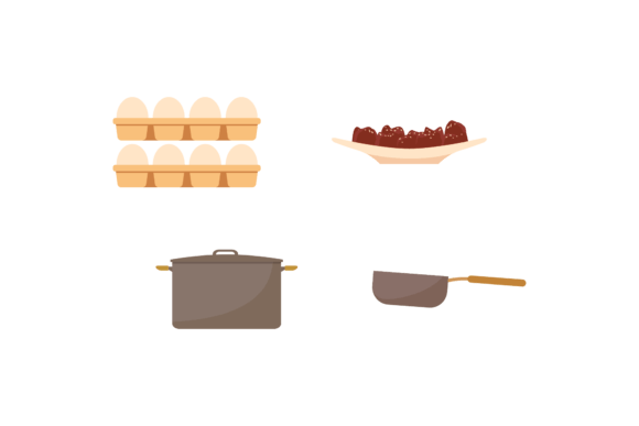 Download Kitchen Icons Graphic Design Bundle - Premium Resources