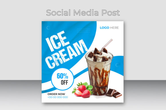 Download Ice Cream Social Media Post Design - Social media post Collection