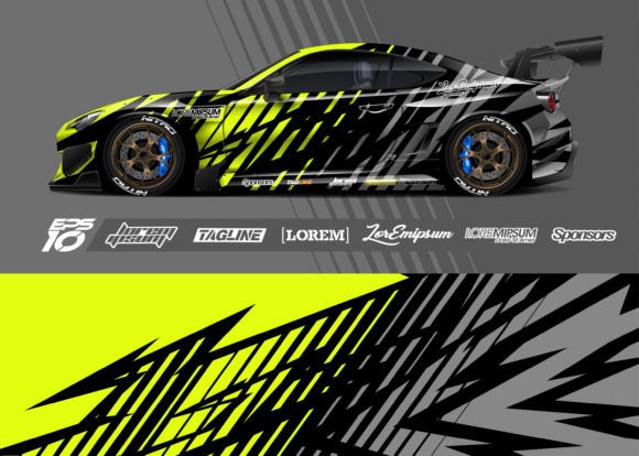 Download 8 Sport Car Wrap Graphic Design Bundle - Premium Bundle
