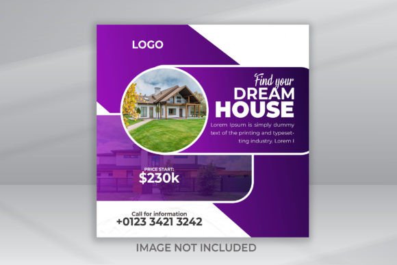 Download Social Media Posts of Real Estate - Social media post Collection