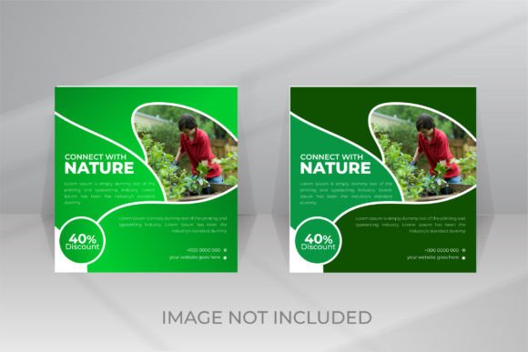 Download Nature Social Media Post Template - Social media post Collection