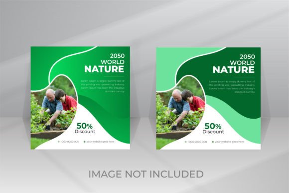 Download Nature Social Media Post Template - Social media post Collection